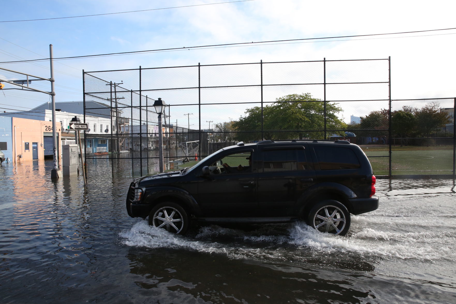 Flooding in Chelsea Friday